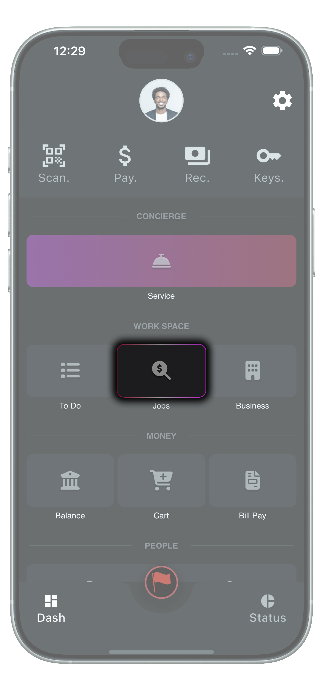 HereKey App Screenshot